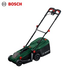 보쉬 Rotak 18V-32 무선 충전 잔디깎기 18V 4.0Ah 마당 정원관리 잔디깎이, 1개