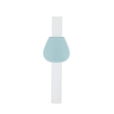 F4 卡扣矽膠軟吸管 寶寶喝湯/米糊/喝粥/嬰兒輔食, 藍色, 1個, 1