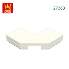 코너 블록 컬러 벽돌 조립 부품과, 26. 68.White, 1개