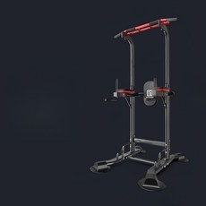 가정용 철봉 헬스봉 딥스 턱걸이 높이조절 풀업바 실내 운동, 이중 폴 버전