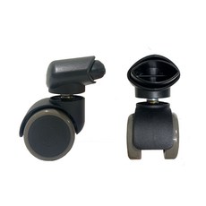 게이밍 의자오발 전용바퀴 둥근캐스터 각진캐스터 의자바퀴 일체형 5개세트, 5P, 둥근 캐스터, 1세트