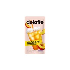 delaffe 복숭아아이스티, 230ml, 24개