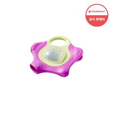 더블하트 먼치티서 치발기, 노꼭지, 스타베리, 1개