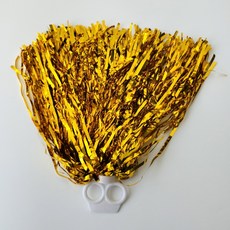 응원수술_고리형__골드_치어리더_치어리딩_축구장_야구장_응원도구_이벤트_반짝이_금박_손가락, 응원수술_고리형__골드_1개