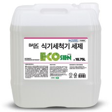 에코지엥 베이직 식기세척기 세제 18.75L, 1개