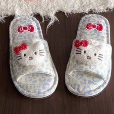 3컬러 레오드파드 미끄럼방지 슬리퍼