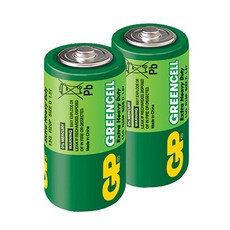 GP 超霸 特級綠能 環保碳鋅電池 1號 1.5V, 1個
