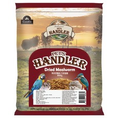 펫츠핸들러 고슴도치 영양간식 건조밀웜 지퍼백 리필 대용량 800g, 1개