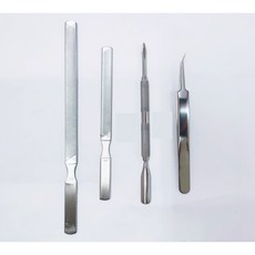 枕頭山 不鏽鋼彎頭粉刺夾套組(含夾子/鑷子/指甲銼刀/指甲推/眉毛夾/美容夾/除毛), 1個, 18cm指甲銼 銀, 18cm指甲銼