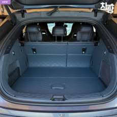 차팡 BYD 씨라이언7 트렁크매트+도어패널+러기지매트 세트 차박매트 풀커버, [2세대SS]블랙