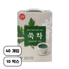 고향 쑥차, 18g, 40개입, 10개