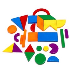 붙이며 배우는 모양 자석으로 그림 그리기, 1세트, 25피스