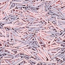 懶懶喵 無塵紙粒倉鼠墊料 紙條紙繩 小動物墊料 吸水除臭紙粒 倉鼠紙墊料, 1個, 仲夏莓果, 450g