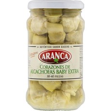 스페인 아랑카 ARANCA extra baby artichoke hearts 베이비 아티초크 통조림, 290g, 2개