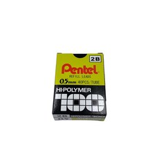 PENTEL 飛龍 0.5mm 自動鉛筆芯 C205 書寫流暢不易斷裂 學生辦公必備, 1個