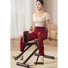 ON루트 힙 운동 다리 힙업 좌식 대퇴 내전 외전 복합 운동기, 블랙 (내외전 힙+골반저근)