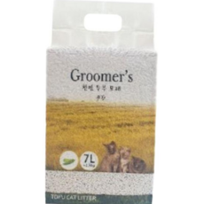 애묘변기모래 고양이 두부 모래 무향 먼지없는 화장실 샌드 7L 1P