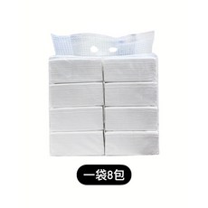 【袋購】餐巾紙4層厚 75抽 壓紋抽取餐巾紙 一袋8小包 紙巾 衛生紙 擦拭巾 衛生紙, 1個, 4層75抽壓紋抽取餐巾紙 一袋8小包