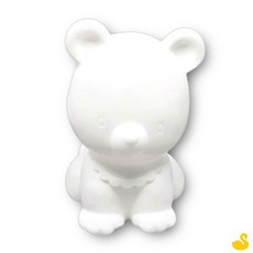 GOS 컬러링토이 스페셜 라인 곰돌이V2 3D 색칠놀이 키즈 핑거페인트 물감 별도구매 미술교구