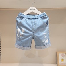 [아가방] 강남점*디즈니 베이비 발랄한 디자인 미키미니 롤업 반바지/티셔츠와 찰떡 여름 데일리