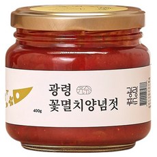 제주 꽃멸치 젓갈 통 꽃멸치젓갈, 1개, 400g
