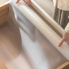투명 미끄럼 방지 서랍 매트 주방 찬장 선반 깔개 위생 보호 매트 식기 보관