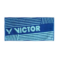 勝利VICTOR 純棉運動毛巾 - 藍色, 1個