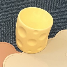 라띠그레 강아지 고양이 밥그릇 식기 높이 귀여운 치즈, 워터볼, 1개