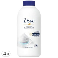 도브 포밍 핸드워시 딥 모이스처 리필, 430ml, 4개