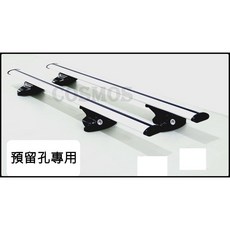 雄歐士盟台製認證橫桿 附ARTC認證報告書 行照可變更, 銀色, 1個