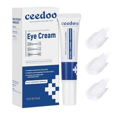 Ceedoo Eye Cream for Wrinkles Fine Lines & Crows Feet - With Ceramides Peptides + Caffeine Niaci