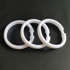 浴簾掛鉤環, 掛環10個,O型, 1個