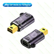 맥북 프로용 미니 DP-디스플레이 포트 1.4 어댑터 컨버터 양방향 수-암 케이블 익스텐더 8K @ 60Hz, 04 T1