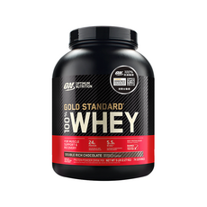 OPTIMUM NUTRITION GOLD STANDARD 100% WHEY 乳清蛋白粉 雙倍濃郁巧克力 2.27公斤 74份, 2.27kg, 1個