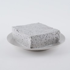 순백두부 국내산 콩 손두부 건강식 수제두부 고소한 흑임자두부, 550g, 1개