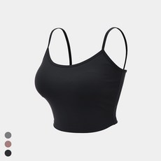 [콘치웨어] 슬림 데일리 브라탑 (캡내장) 3colors 필라테스 요가