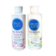 (택1)노린스 샴푸 236ml/노린스 바디바스 236ml/물없이 모발 바디 세정/NO알콜/환자 간병, 1개, 236ml