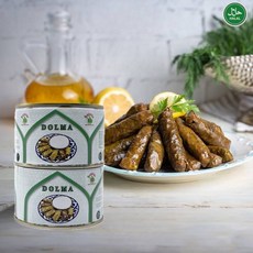 Halal Grape Leaves Stuffed with Beef Rice & Spices 할랄 소고기와 쌀로 속을 채운 포도잎 롤, 2개, 350g