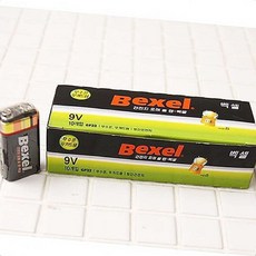 벡셀건전지 오래쓰는건전지 벡셀6F22 FC-1 9V 무수은 무카드뮴 사각