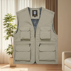 최다판매 올라운드 포켓조끼 작업복 등산복 낚시 건설현장 CIILLNY