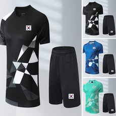 3컬러 스퀘어 반팔유니폼 헬스 배드민턴복 테니스유니폼 반팔티셔츠세트 R763