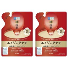 HADALABO 肌研 農 肌研 極潤保濕高機能全效合一補充包, 2個, 80g
