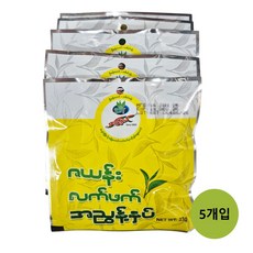 미얀마 자얀 발효 찻잎 봉지 Myanmar Jayan Fermented Tea Leaf Pack, 1개, 5개입, 23g