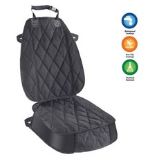 차량용 뒷좌석 보호매트 킥매트 테두리 패드 럭셔리 호환 오염방지 ES300H 카시트 RX, 1개, 후방 블랙 테두리