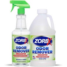 조르브스 무향 냄새 제거제 강한 냄새용 고급 신뢰할 수 있는 포뮬러 빠른 작용 제거 스프레이 강아지 고양이 집 카펫용 (32온스 + 64온스)