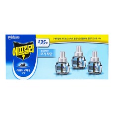 에프킬라 리퀴드 교체용 무향 리필X3개입 모기퇴치, 33ml, 3개