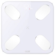 피쿡 스마트 체중계 CC, 화이트, 1개
