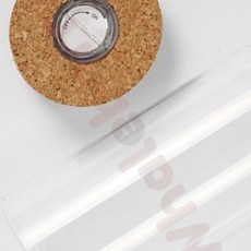 내구성 코르크 LED테라리움병 (6.5x12.5cm) 팔루다리움 유리병 코르크유리병 테라리움어항 용기