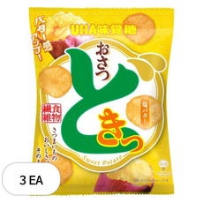 유하미카쿠토 오사츠 도키 시오버터맛, 65g, 3개