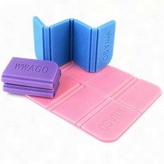 쿠션방석 휴대용방석 등산 접이식 휴대용, 파랑, 파랑